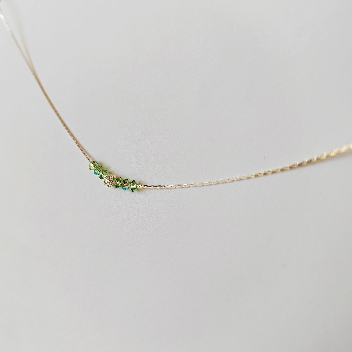 Swarovski a stříbrný filigrán (č. 632)