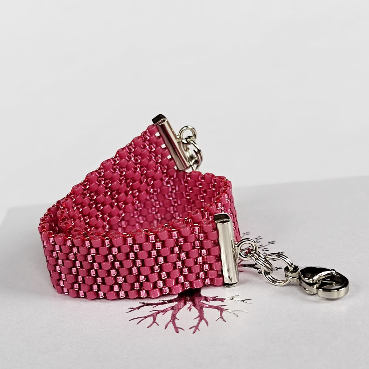 Tmavorůžový se strukturou (č. 1746)