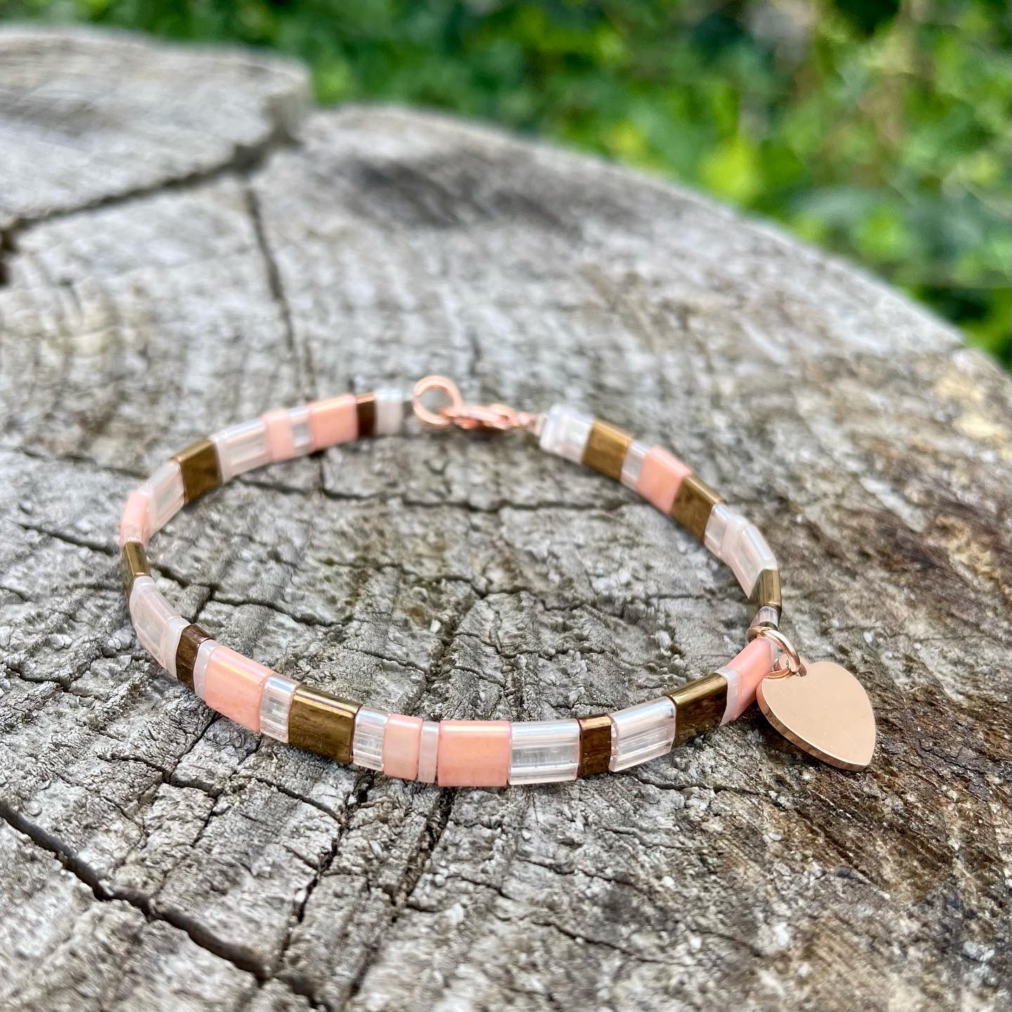 Plochý japonský s rose gold (č. 516)