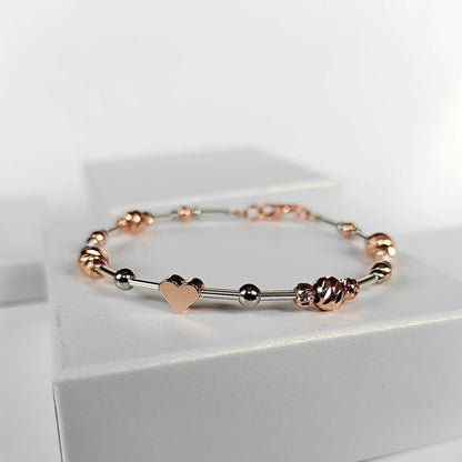 Náramek rose gold (č. 350)