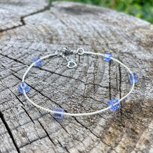 Náramek se Swarovski kostičkami (č. 510)