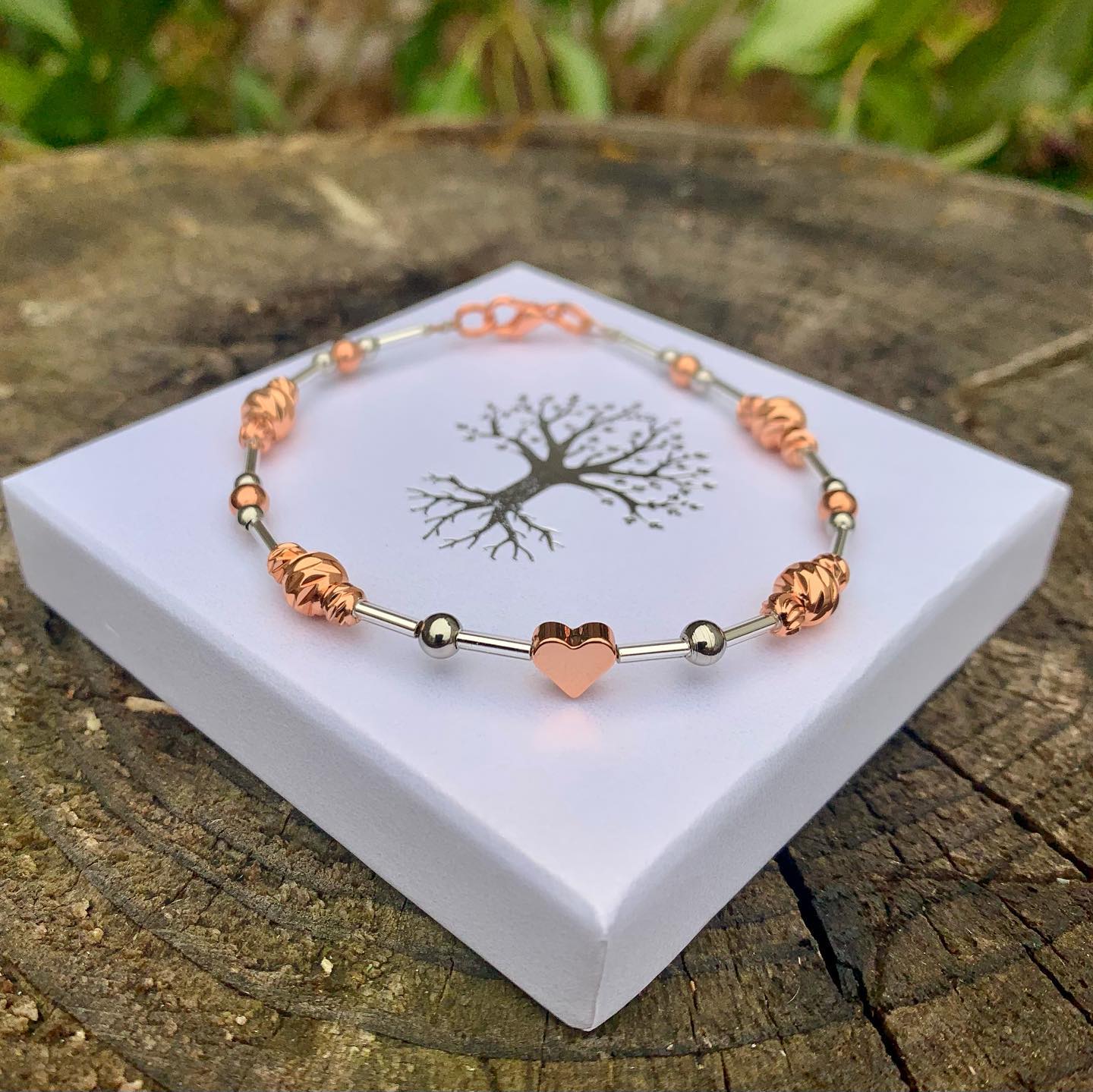 Náramek rose gold (č. 350)