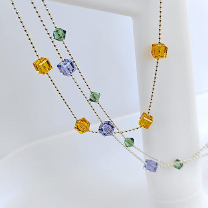 Náramek se Swarovski kostičkami (č. 510)