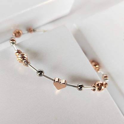 Náramek rose gold (č. 350)