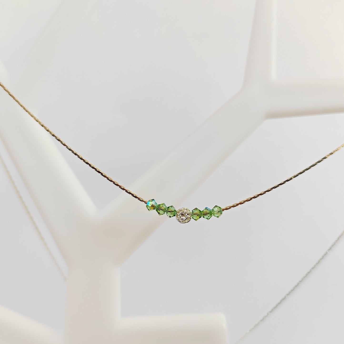 Swarovski a stříbrný filigrán (č. 632)