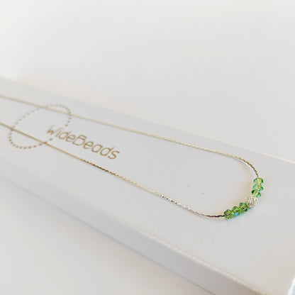 Swarovski a stříbrný filigrán (č. 632)