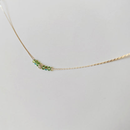 Swarovski a stříbrný filigrán (č. 632)